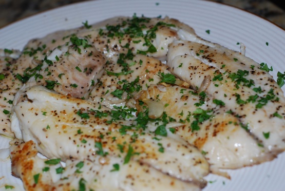 GARLIC TILAPIA