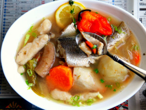 TRINI FISH BROTH