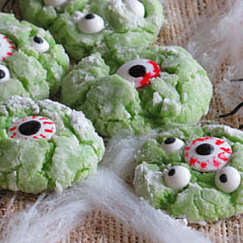 Monster Eyed Cookies