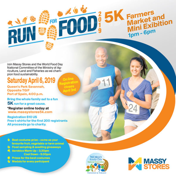 Run For Food 2019 5K Massy Stores Trinidad